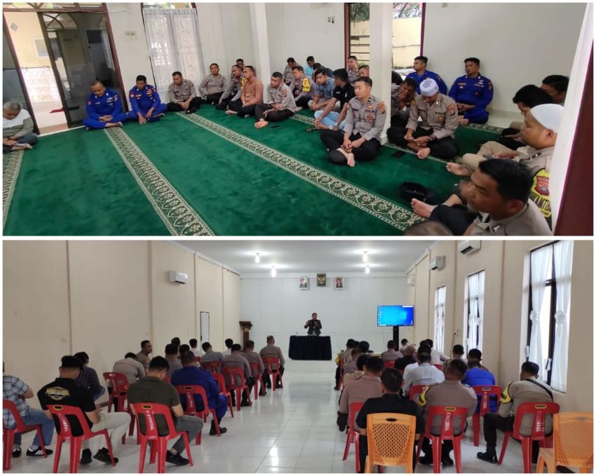 Propam Polres Tanjungbalai Lakukan Pengawasan Birontal