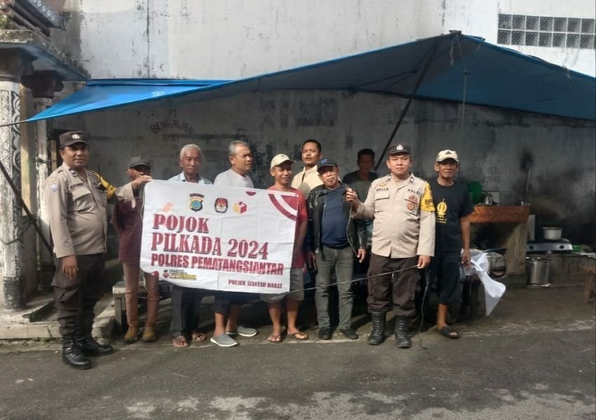 Bhabinkamtibmas Polsek Siantar Barat Sambangi Warga Minta Jaga Kekondusifan Wilayah