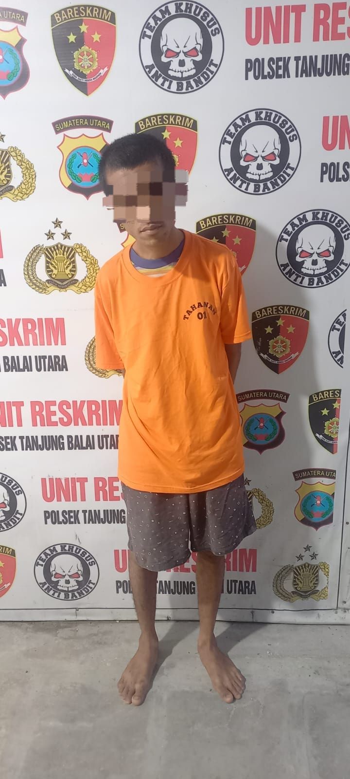 Curi Uang Kerabat, Jokkas Diringkus Polsek Tanjungbalai Utara