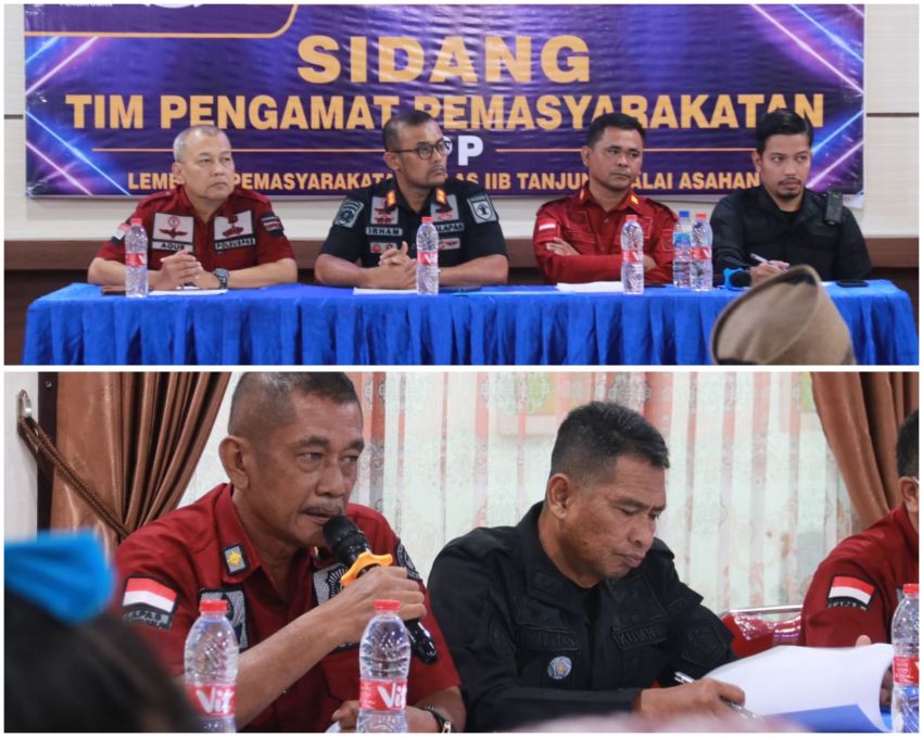 66 Orang WBP Lapas Tanjungbalai Asahan Ikuti Sidang TPP