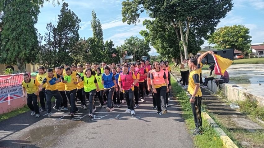 Polres Pematangsiantar Gelar Tes Kesamaptaan Jasmani dan Beladiri