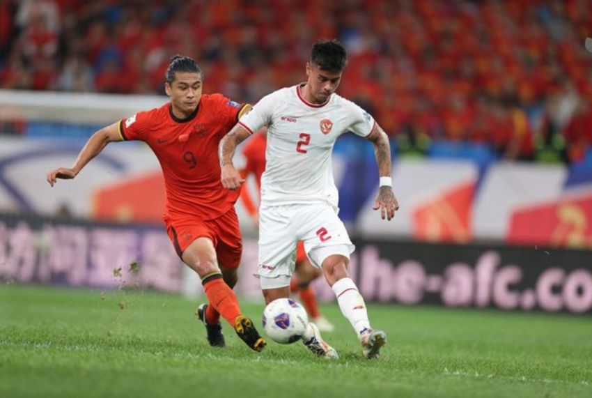 Kualifikasi Piala Dunia Zona Asia, Indonesia Kalah 1-2 dari China