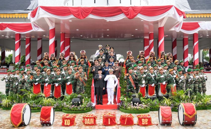 HUT ke-79 TNI, Pj Gubernur A Fatoni Sebut TNI Makin Responsif, Intergratif, Moderen dan Adaptif