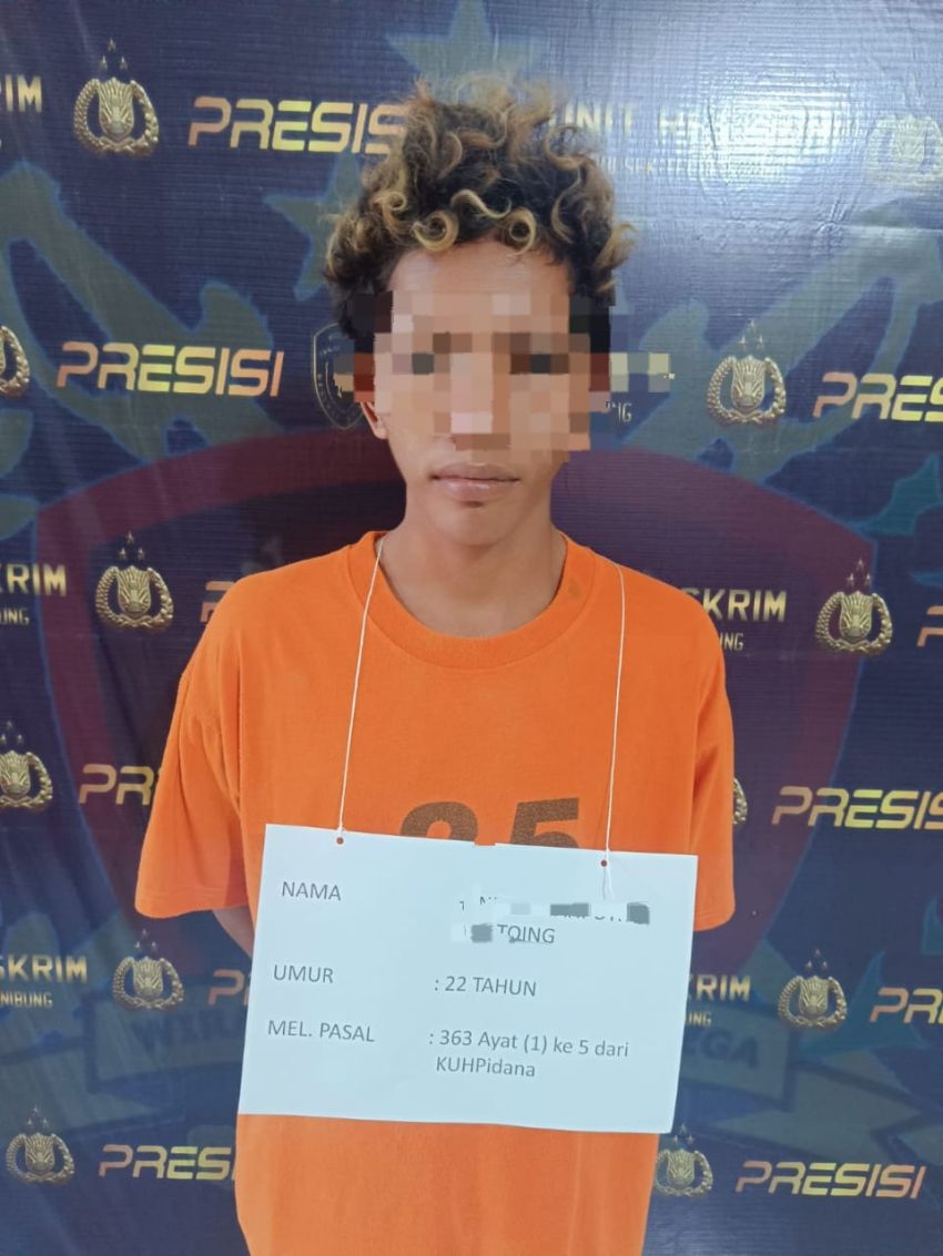 Pelaku Pembobol Rumah Ditangkap Unit Reskrim Polsek Teluk Nibung