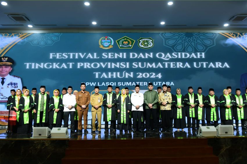 Buka FSQ 2024 Dibuka, Sekda Sumut Harap Banyak Muncul Generasi Muda Cinta Seni Qasidah