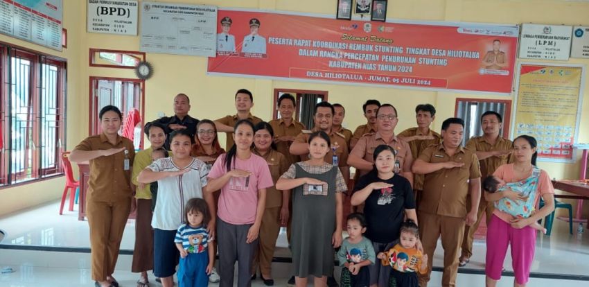 Turunkan Kasus Gizi Buruk, Puskesmas Hiliweto Gido Beri Makanan Tambahan ke Warga