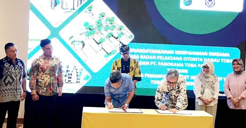 BPODT dan PT Panorama Toba ParkJo Tandatangani Nota Kesepahaman Untuk Berinvestasi di TCR