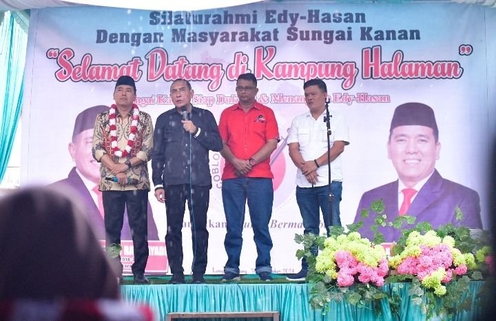Edy Rahmayadi Bertemu Masyarakat Labusel