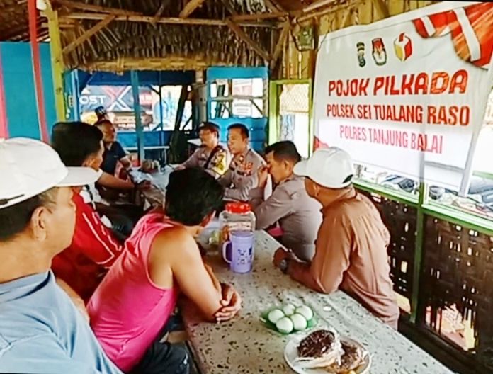 Pojok Pilkada, Polsek STR Imbau Warga Bijak Menyaring Berita