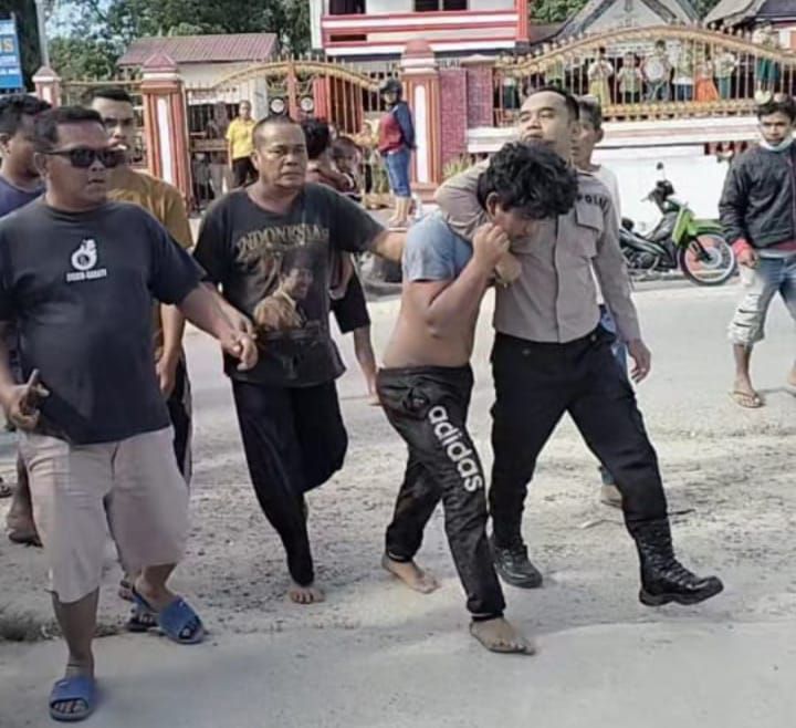 Terduga Pelaku Asusila Diamankan, Sempat Hendak Diamuk Massa