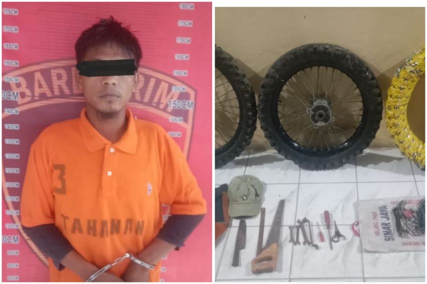 Kurang dari 24 Jam, Polsek Perbaungan Amankan Terduga Pelaku Curat