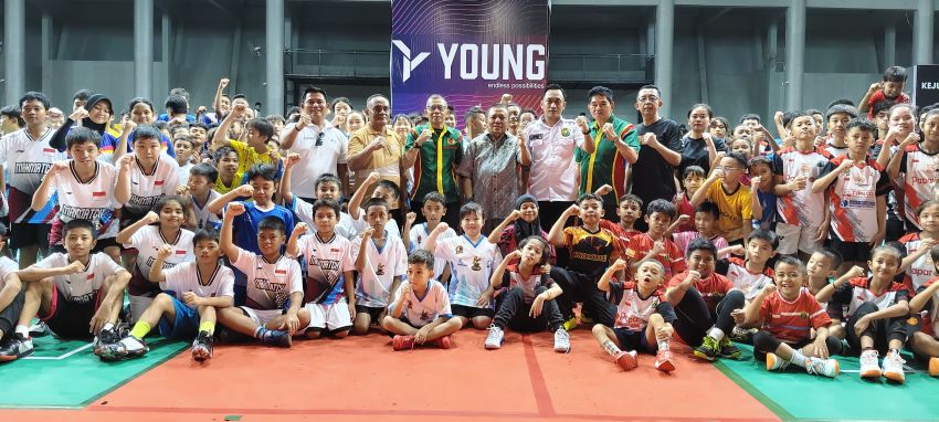 Ratusan Pebulutangkis Ikuti Kejurkot PBSI Medan 2024