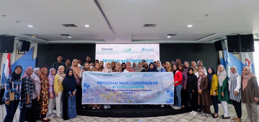Pelindo Regional 1 Dukung Pengembangan UMKM di Medan