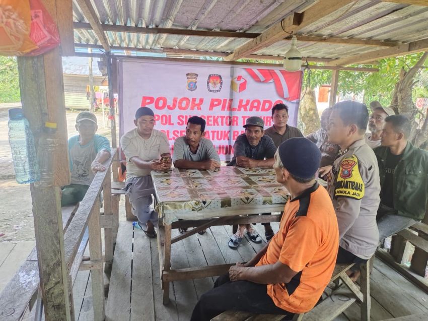 Polsub Sektor Datuk Bandar Timur Ajak Warga Ciptakan Pilkada Damai dan Sejuk
