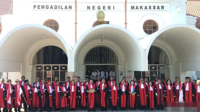 Hakim PN Makassar Mogok Kerja 5 Hari, 100 Agenda Sidang Tertunda
