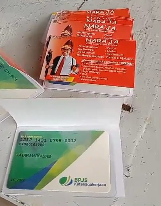 Pembagian Kartu BPJS Ketenagakerjaan Bersampul Bupati Toba, Bawaslu Akan Lakukan Kajian