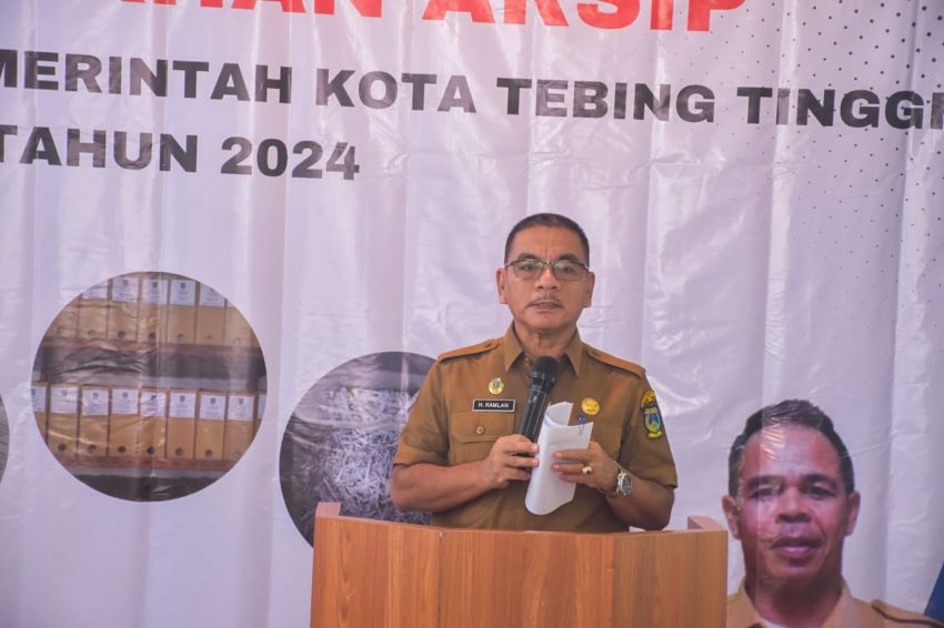 Pemko Tebingtinggi Musnahkan Arsip