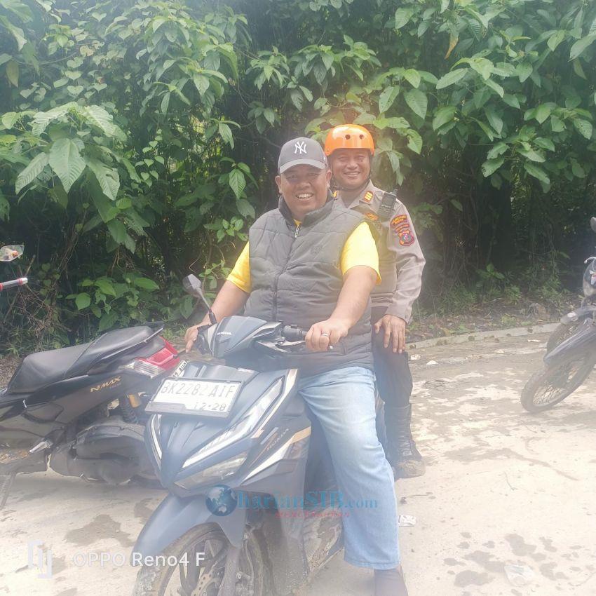 Jalur Medan-Berastagi Masih Ditutup, Kapolsek Pancurbatu Mohon Doa Masyarakat