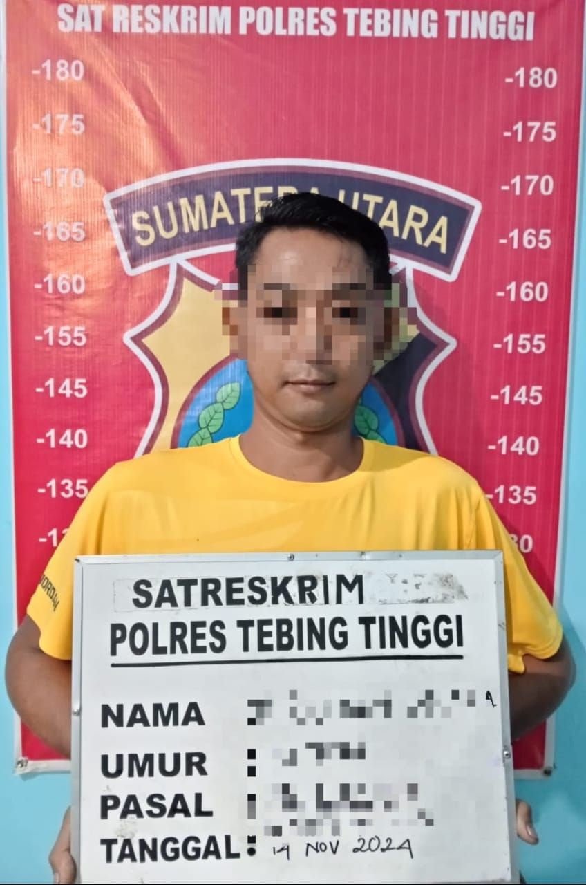 Sat Reskrim Polres Tebingtinggi Ciduk Seorang Terduga Pelaku Judol di Jalan Patimura