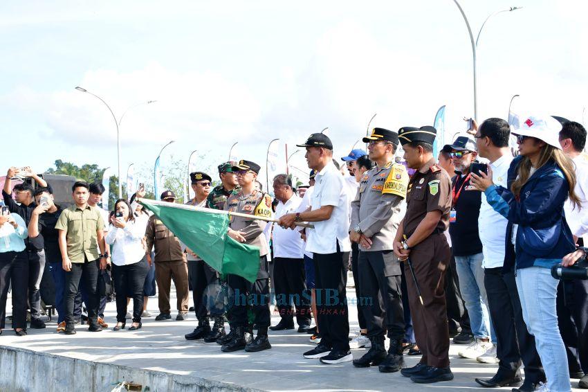 Aquabike Jetski World Championship 2024 Resmi Dimulai, Plt Bupati Samosir Lepas Rider Menuju Pantai Sinalsal Karo
