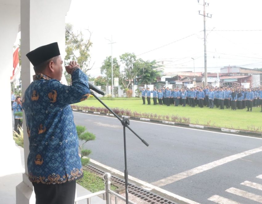 Peringatan HUT ke-53 Korpri, Bupati Sergai Harap ASN Tingkatkan Integritas dan Profesionalisme