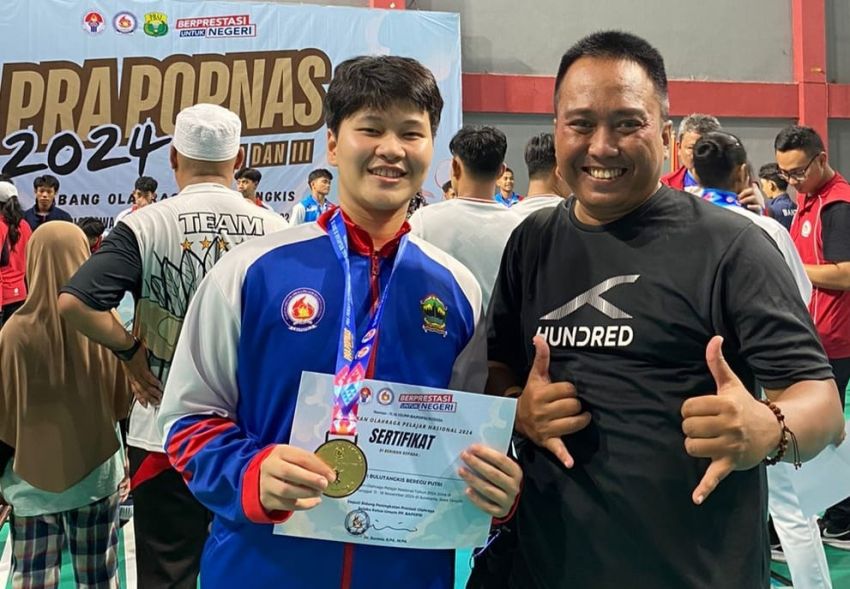 Nia Matondang dan Temannya Raih Emas Pra Popnas 2024 di Solo