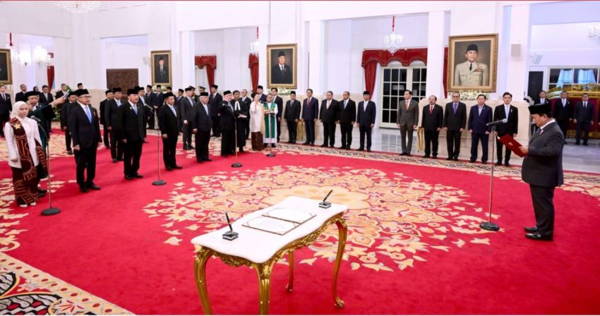 Presiden Prabowo Lantik Anggota Komisi Kepolisian Nasional Periode 2024-2028