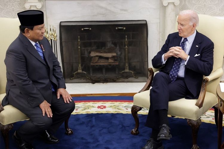 Presiden Prabowo Bertemu Biden, Bahas soal Gaza-Laut China Selatan