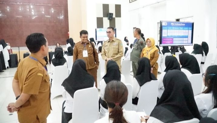 716 Pelamar CPNS Labuhanbatu Ujian di Medan, Pjs Bupati: Tes Ini Murni