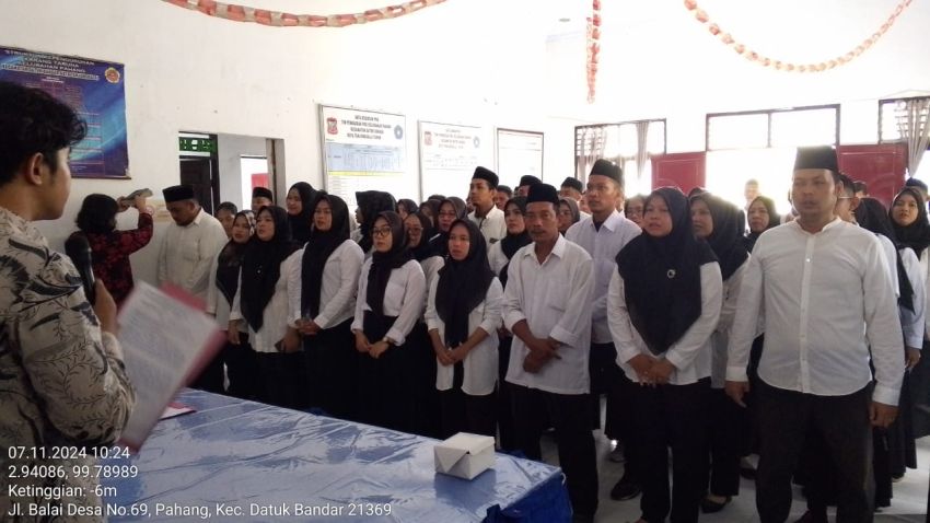 KPU Tanjungbalai Lantik 2.212 KPPS di Pilkada 2024