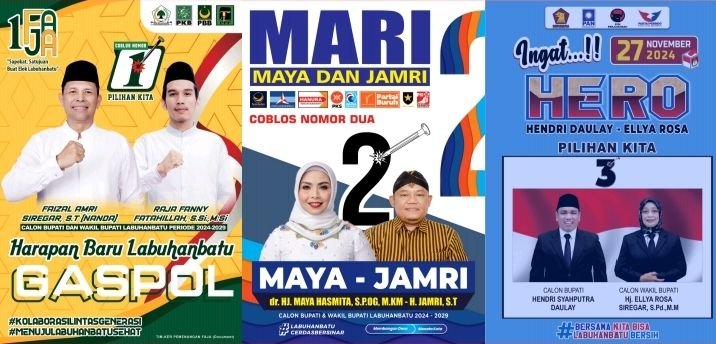 Hasil Pilkada Serentak di Labuhanbatu Dihitung di Kecamatan