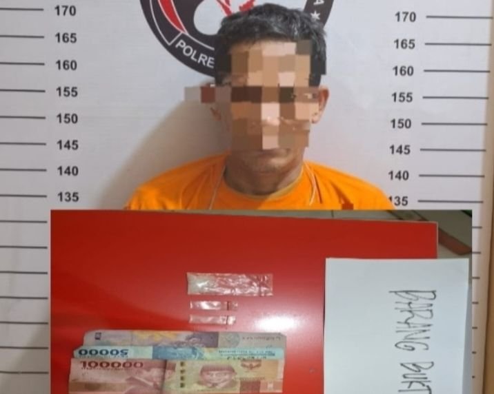 Tim Satresnarkoba Polres Labuhanbatu Ringkus Pengedar Sabu di Dusun Firdaus