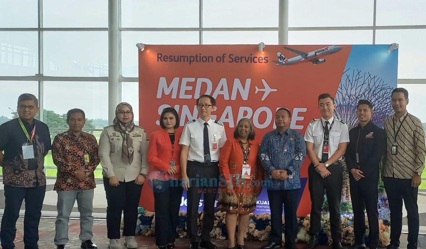 Jetstar Asia Kembali Layani Kualanamu-Singapura