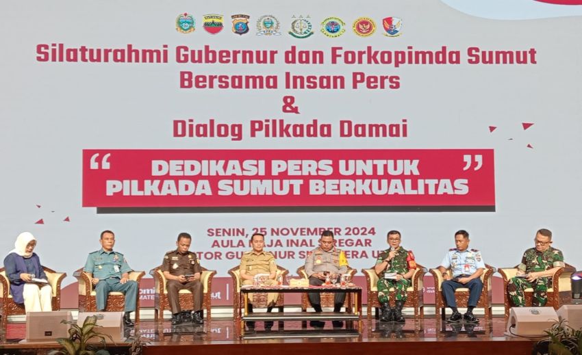 Pj Gubernur A Fatoni Ajak Insan Pers Jaga Marwah Sumut Guna Pilkada Serentak 2024