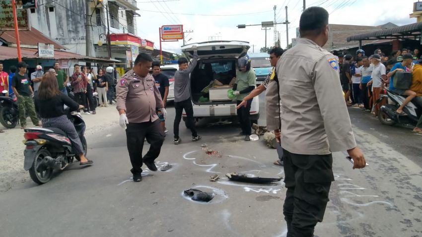 Pengemudi Sepeda Motor Tewas Lakalantas di Jalinsum Tarutung - Sipoholon