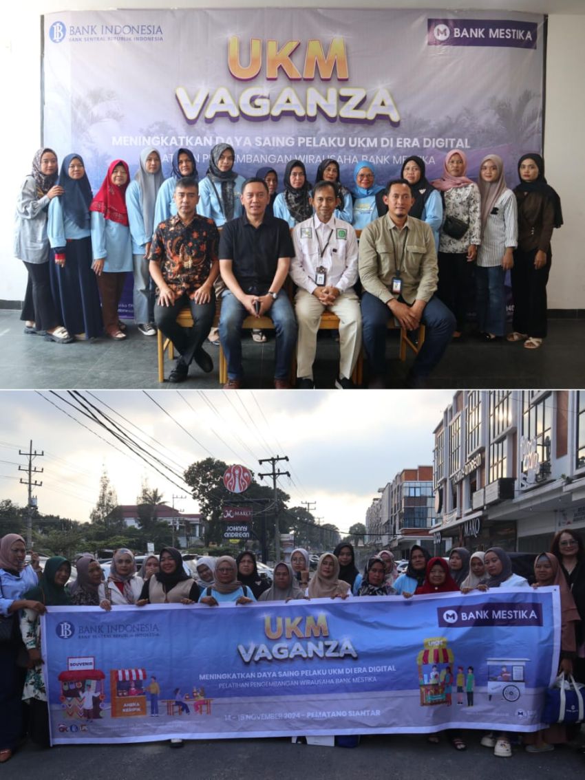 UKM Vaganza Bank Mestika Latih Pelaku UKM