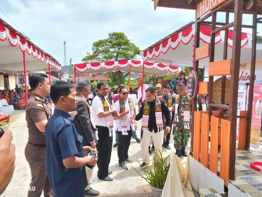 Bawaslu Taput Luncurkan Kampung Pengawasan Partisipatif