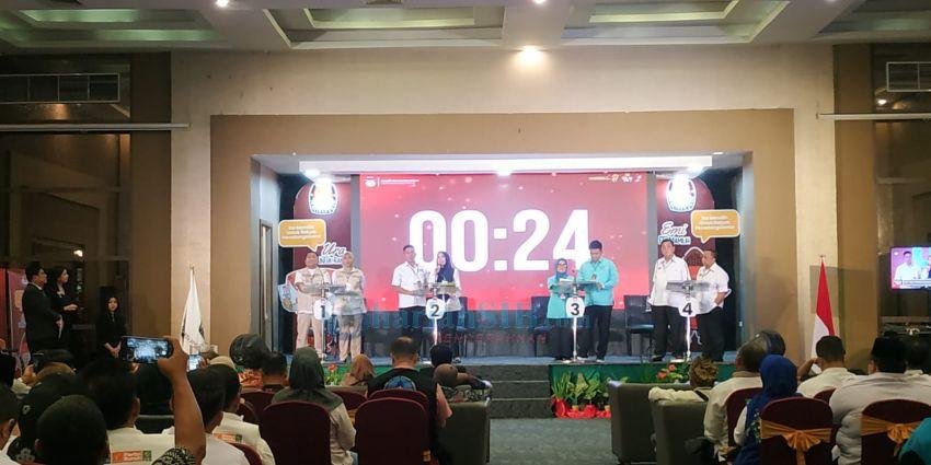 KPU Pematangsiantar Gelar Debat Perdana Paslon Wali Kota dan Wakil Wali Kota