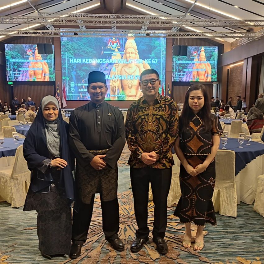 Shahril Nizam Abdul Malik Kembangkan Budaya dan Seruput Teh Tarik Malaysia, Irawan Maulequi Nikmati Kopi Timor Leste