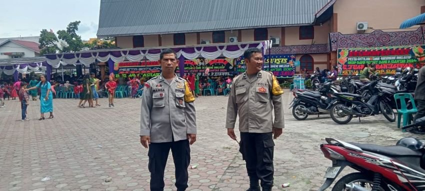 Polres Pematangsiantar Giatkan Patroli Rutin dan Pengamanan di Gereja