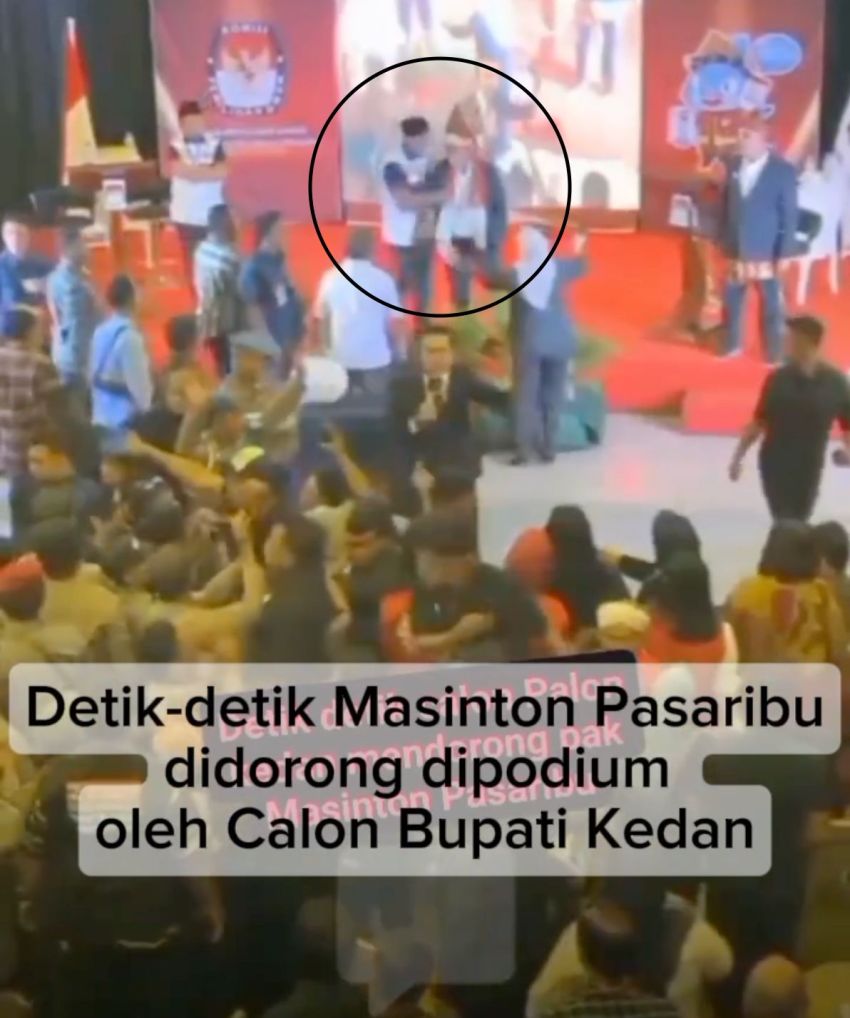KPU Gelar Debat Perdana Calon Bupati Tapteng di Pia Hotel Pandan, Molor 1 jam