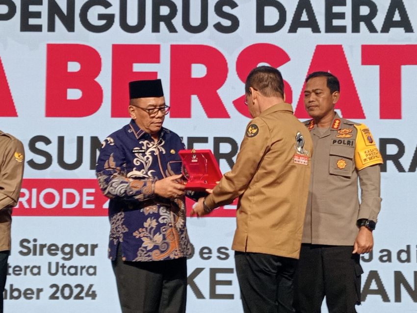 DPD Desa Bersatu Sumut Dilantik, Drs H Abdul Khair MM Jadi Ketua
