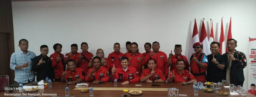 Pemuda Batak Bersatu Kabupaten Serdang Bedagai Komitmen Menangkan Dambaan Mantap