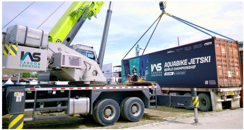 IAS Tangani Logistik Kejuaraan Dunia Aquabike Jetski 2024 di Danau Toba