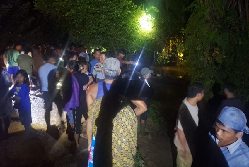 Saat Mandi di Sungai, Seorang Wanita Diterkam Buaya di Sialangtaji Labura