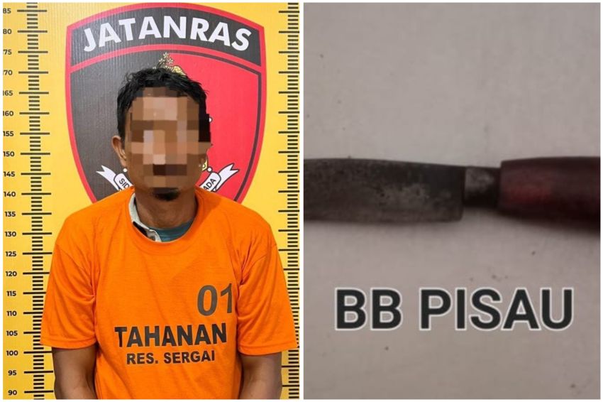 Kurang dari 24 Jam, Polres Sergai Bekuk Suami Terduga Pelaku Pembunuhan Istrinya