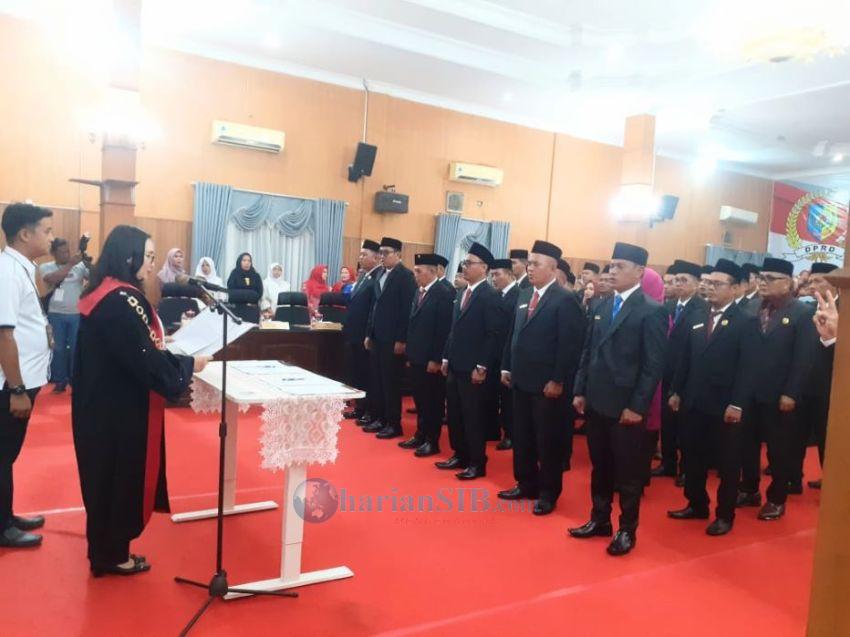 40 Anggota DPRD Batubara Dilantik