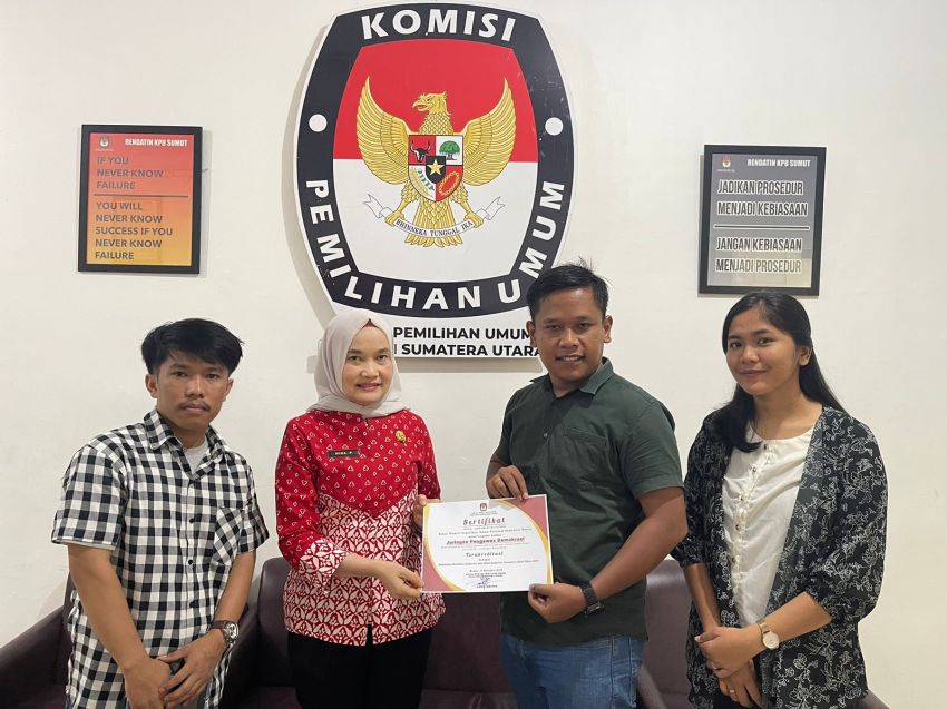 JAPRI Resmi Dapat Akreditasi Sebagai Pemantau Pemilu di Sumatera Utara