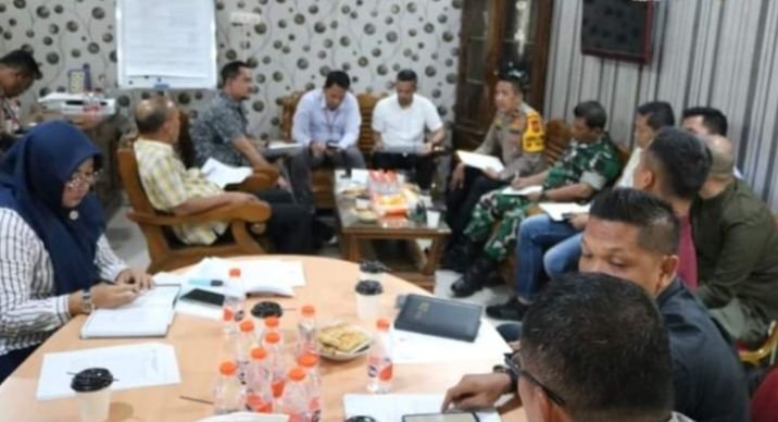 KPU Labuhanbatu Rakor Persiapan Pilkada, Pemilih Pemula Belum Miliki e-KTP Jadi Perhatian