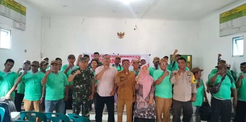 Koramil 11 Tanjung Beringin Gelar Sosialisasi Wawasan Kebangsaan di Desa Tebing Tinggi